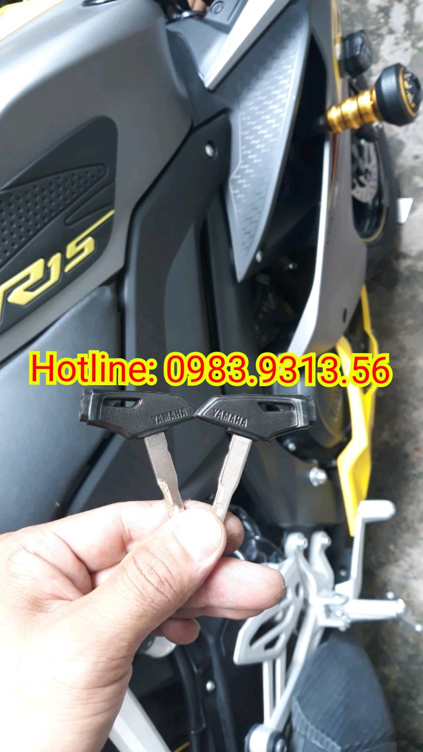 Làm Chìa Khi Mất Hết – Sửa Khóa Xe Môtô Yamaha Fz150 R15 R25 – R3 KTM