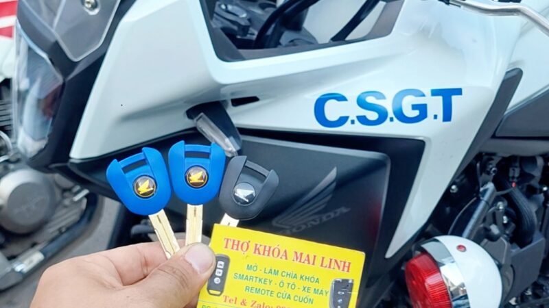Làm Chìa Khóa Chíp Từ Hiss Xe Môtô PKL 24H – Sửa Khóa Xe Môtô
